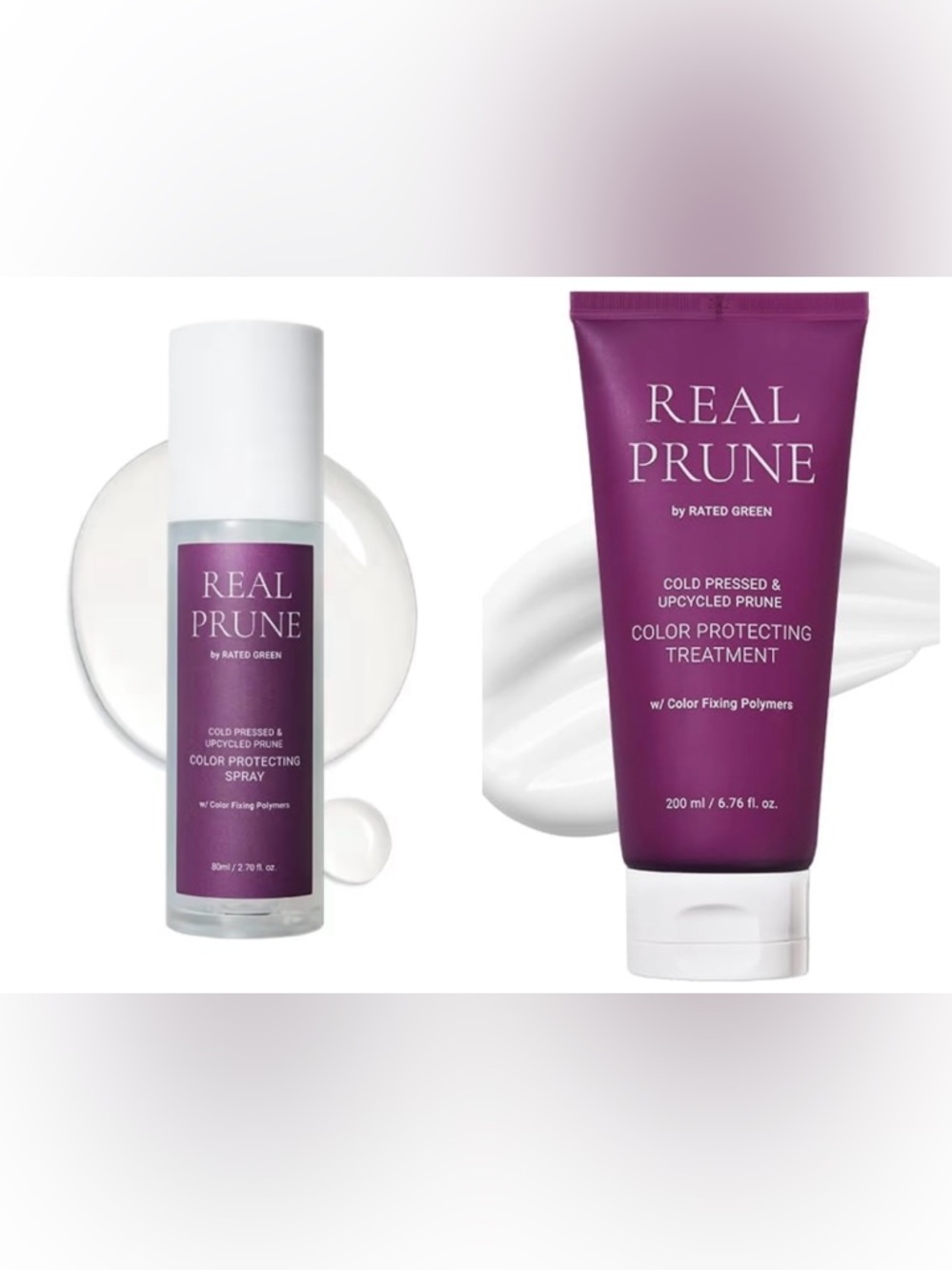 Korean Rated Green Real Prune Color Protecting Spray & Conditioning Treatment
